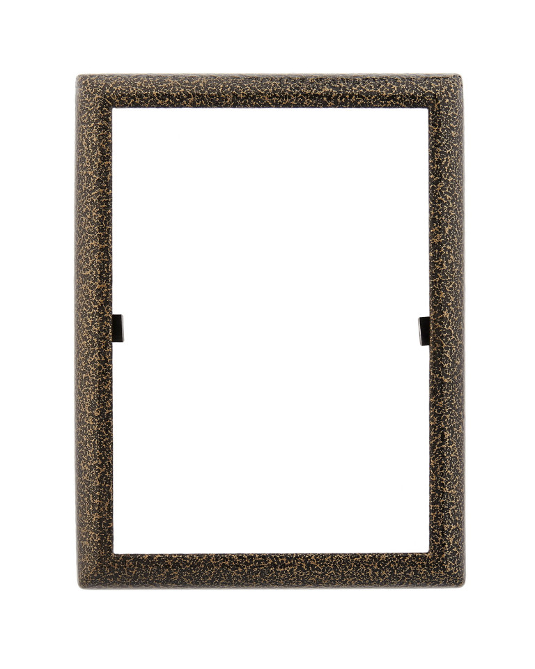 Frame 18 x 24 cm rectangular gold - black