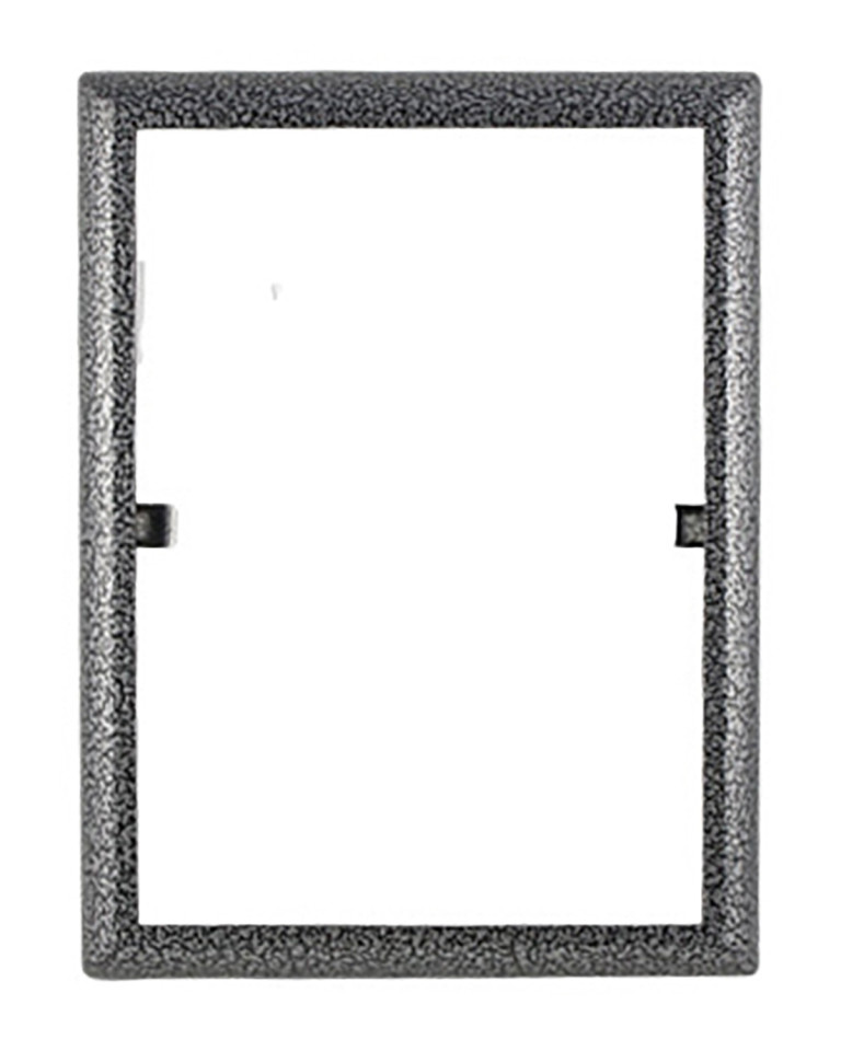 Frame 18 x 24 cm rectangular silver - black