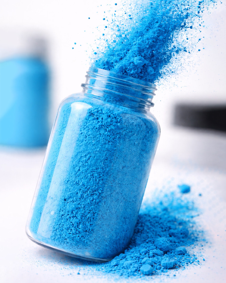 Cyan ceramic toner