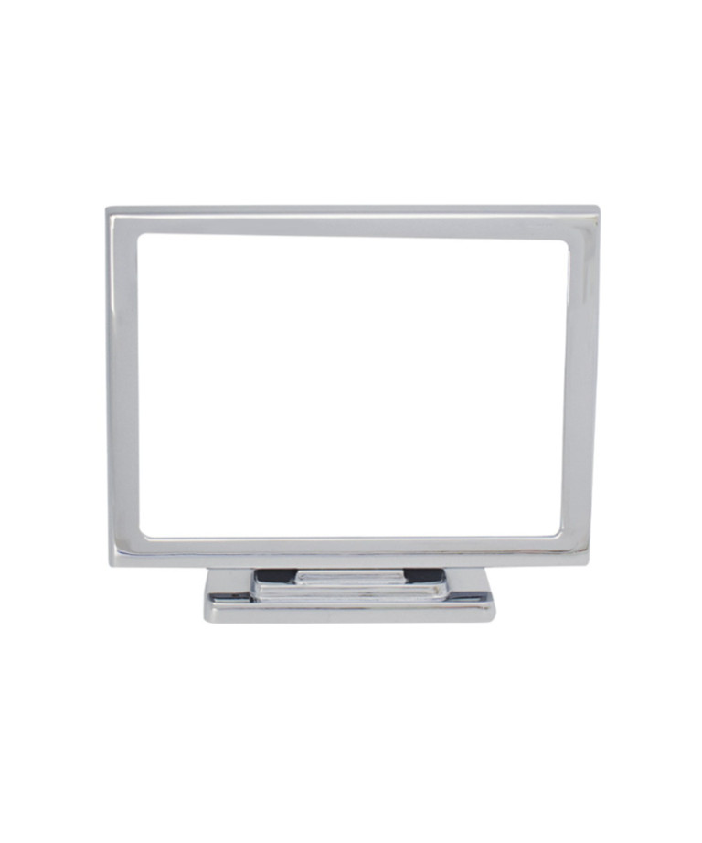 INOX frame with support for rectangular porcelain tile (horizontal) 10