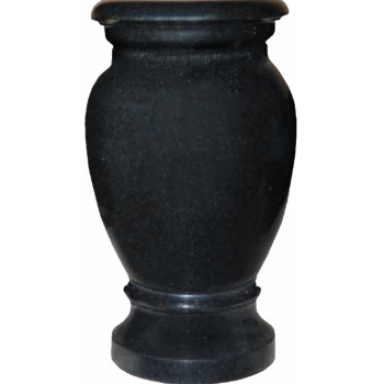 Shanxi Black granite vase, Classic Design