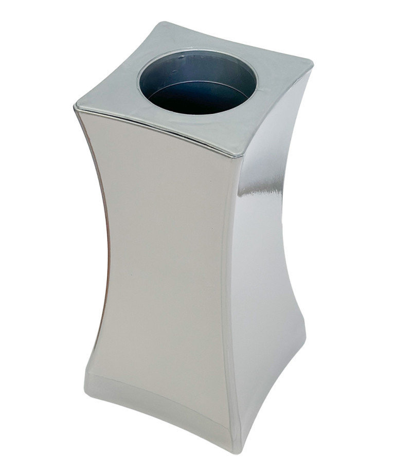 Aluminum vase nickel