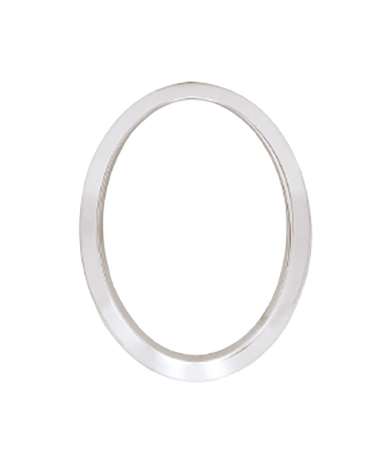 INOX frame for oval porcelain tile 3