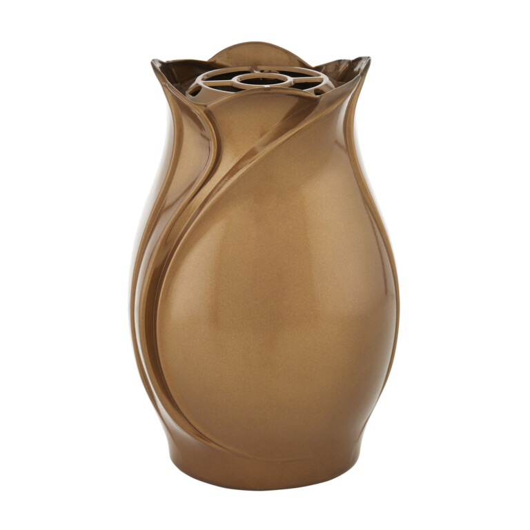 Tulip vase aged without lid