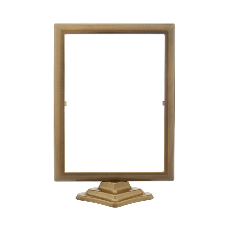 Frame 13 x 18 cm rectangular with new bronze base