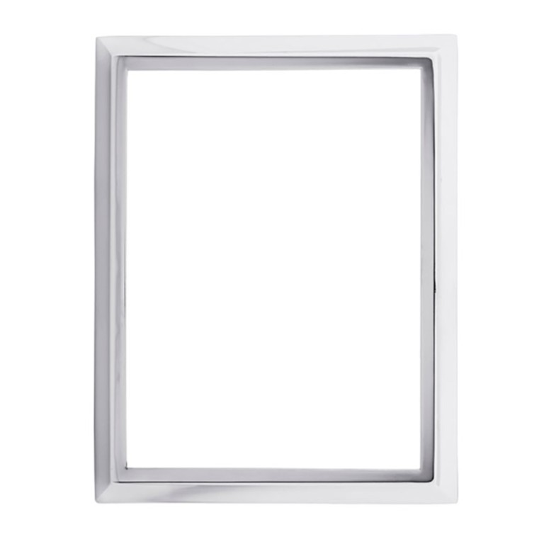 Frame 13 X 18 cm rectangular chrome